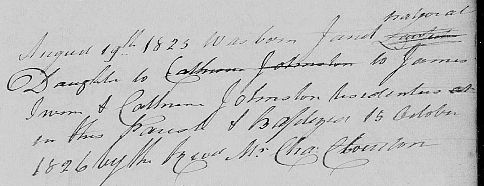 Birth certificate