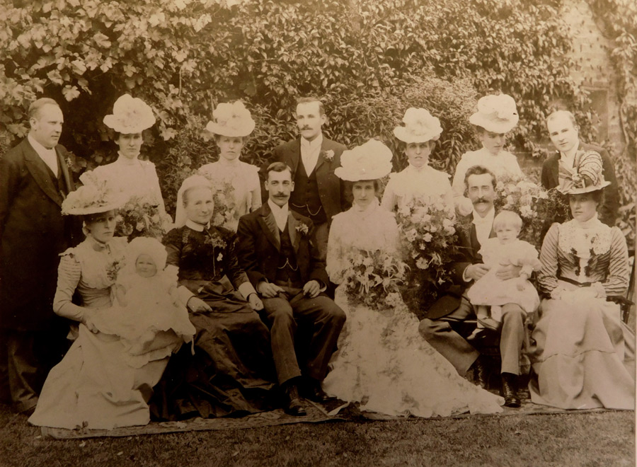 Alice Harrison's wedding 1900